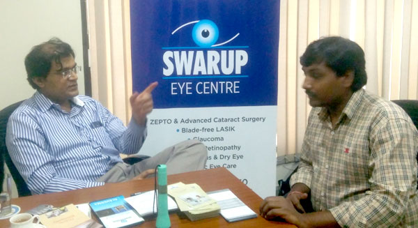 Eye Check-up held by Swarup Eye Centre at Revalsys
