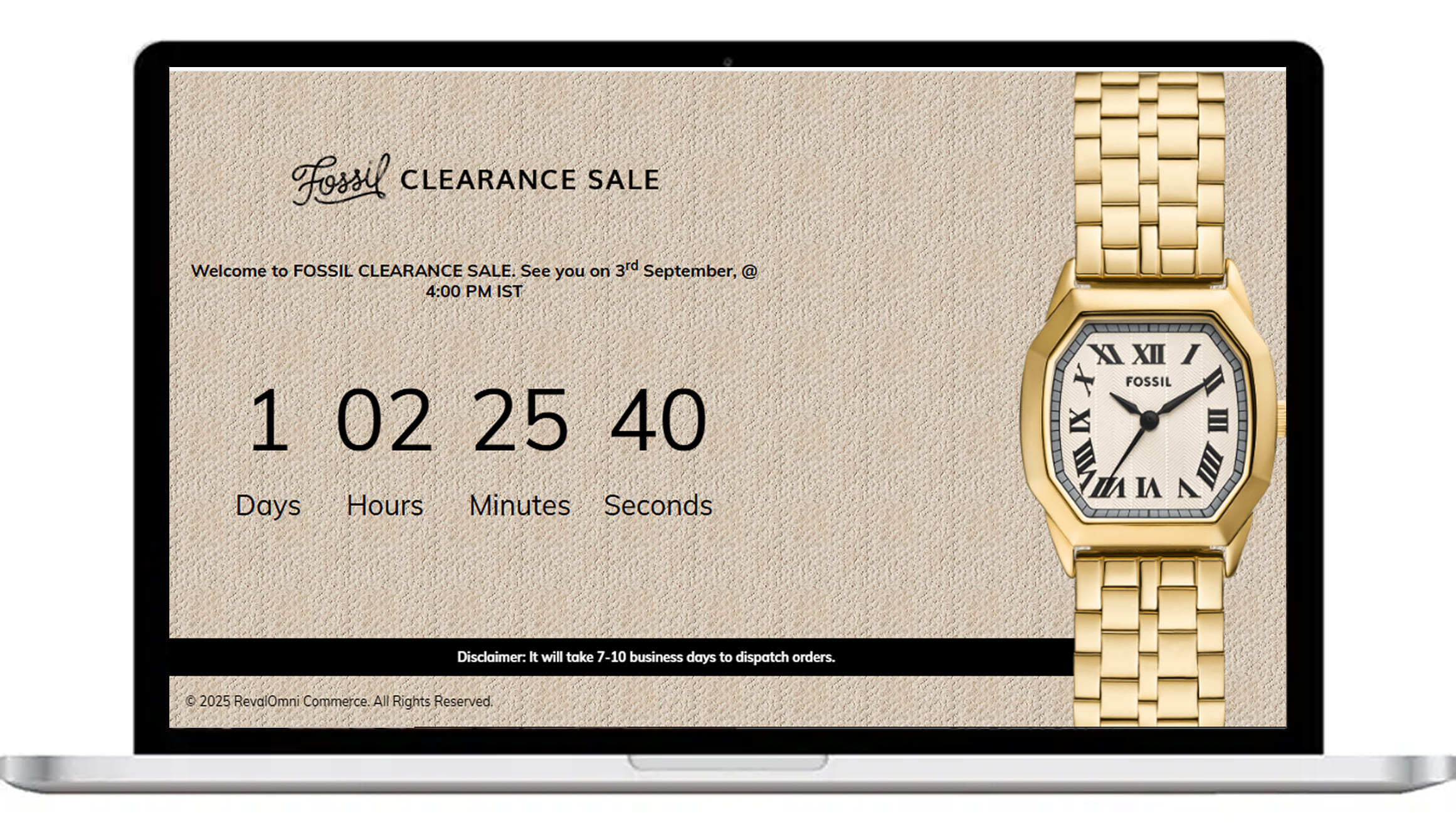 FGEMP (Fossil Group Employee Sale) – Powered by RevaleBiz