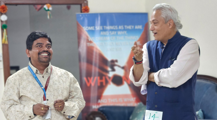 Sanjay's 14th Anniversary With Revalsys