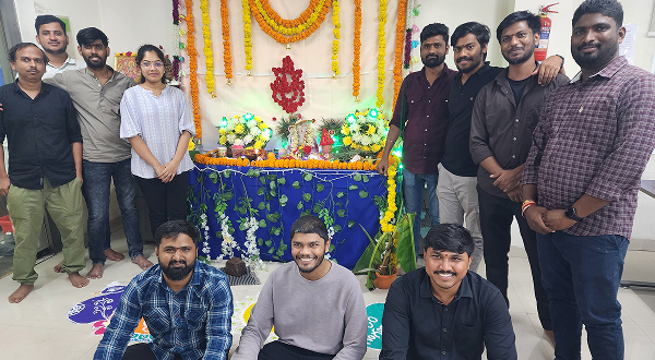The decorations reflected not only creativity but also team spirit