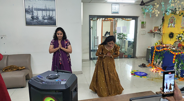 Colleagues showcased their hidden talents through