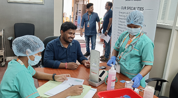 Revalsys Health Camp - held by Renova-NIGL Hospitals