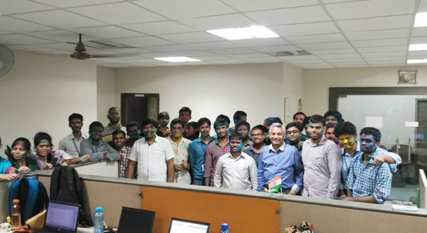 Festival of Colours at Revalsys Technologies
