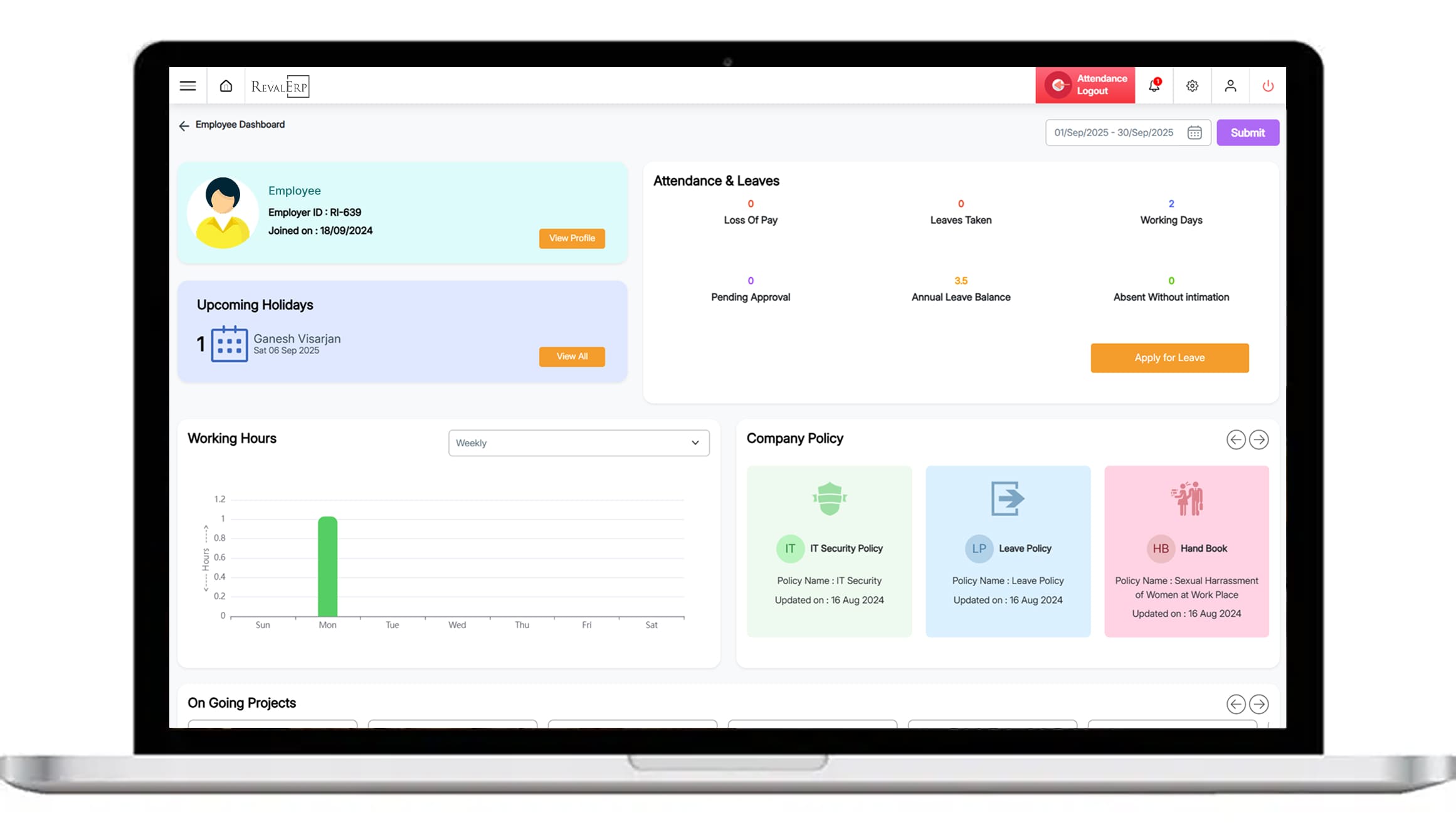 HRMS Implementation for Sangamam Group (KIT & KDMS)