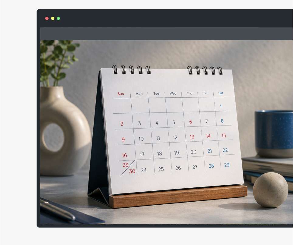Holiday Calendar
