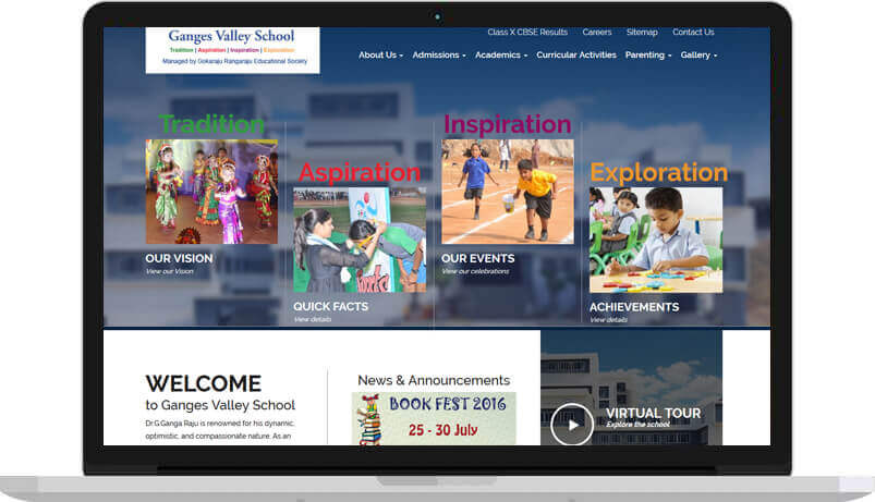 anges Valley School website 