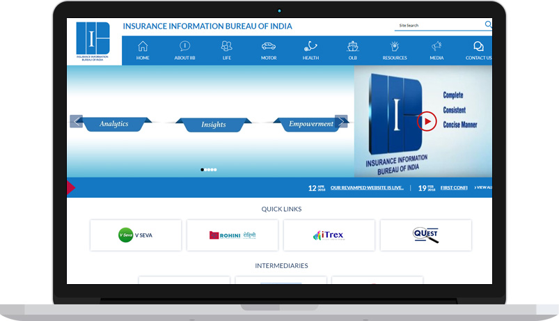 IIB - Insurance Information Bureau of India | Revalsys